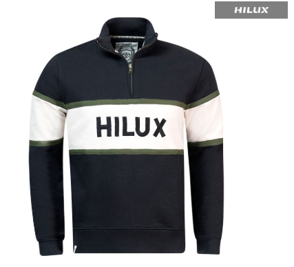 Hilux Quarter Zip Sweat-old School