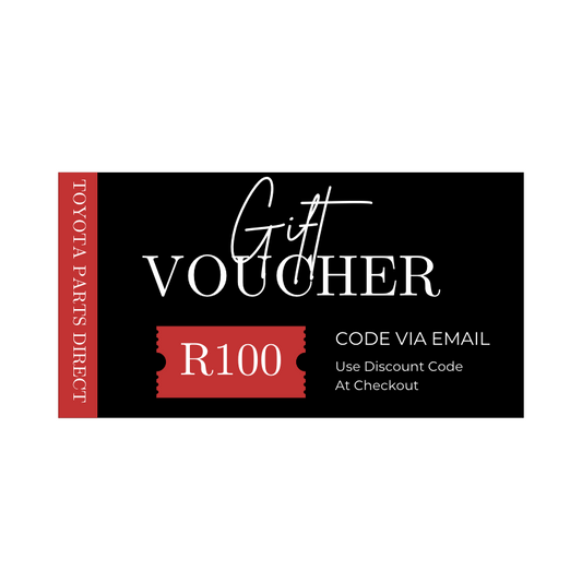 Freeway Toyota Parts Gift Voucher