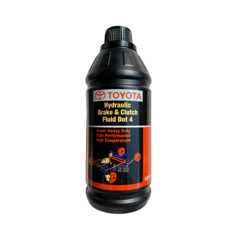 Hydraulic Brake & Clutch Fluid Dot 4 - 500ml - Freeway Toyota