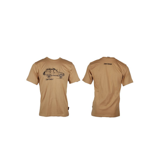 Mens Khaki Land Cruiser T-Shirt