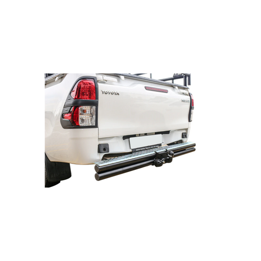 Toyota Hilux Double Tube Step Towing Hitch