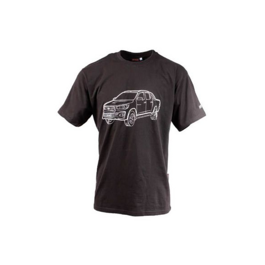 Toyota Hilux Legend Unisex Black T-Shirt