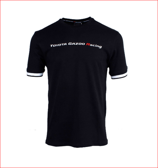 GR MEN BLACK T SHIRT WITH CUFFS