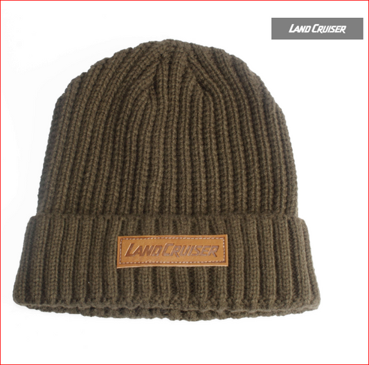 Olive Green Land Cruiser Knit Beanie