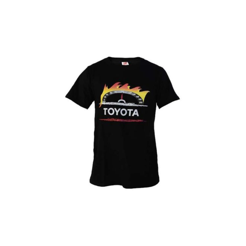 Unisex Black Toyota Logo T-Shirt
